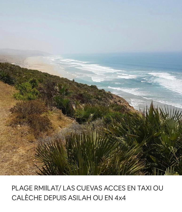 Tanger/Asilah: Appart 50M2 Face Mer Et Piscines, 5 Places, Tout Equipe+Wifi+Clim Apartamento Briech Exterior foto