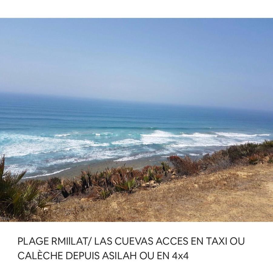 Tanger/Asilah: Appart 50M2 Face Mer Et Piscines, 5 Places, Tout Equipe+Wifi+Clim Apartamento Briech Exterior foto