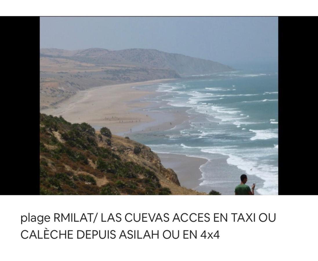 Tanger/Asilah: Appart 50M2 Face Mer Et Piscines, 5 Places, Tout Equipe+Wifi+Clim Apartamento Briech Exterior foto