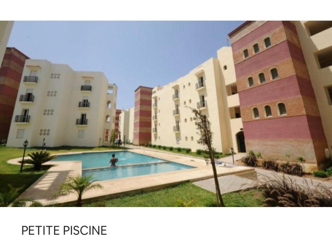 Tanger/Asilah: Appart 50M2 Face Mer Et Piscines, 5 Places, Tout Equipe+Wifi+Clim Apartamento Briech Exterior foto