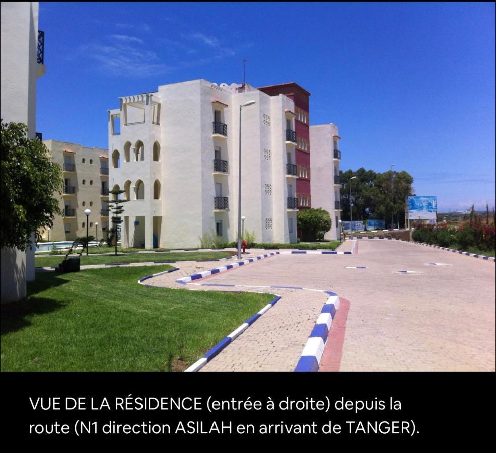 Tanger/Asilah: Appart 50M2 Face Mer Et Piscines, 5 Places, Tout Equipe+Wifi+Clim Apartamento Briech Exterior foto